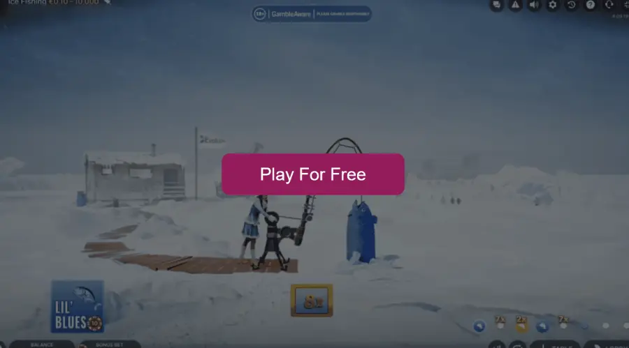 Ice fishing game